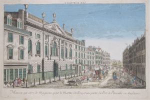 Maison qui serre de Magasins, pour la Marine du Roy, et une Partie du Port de Plymouthe en Angleterre (Plymouth)