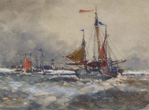 Off the Dutch Coast