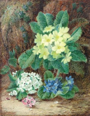 Primroses, Violets & Hellebores