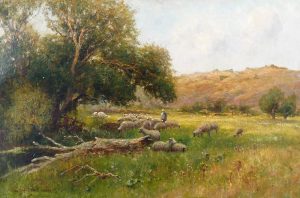 Evening Sun, Tending the Flock