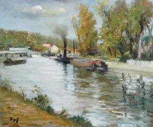 La Seine à Bougival