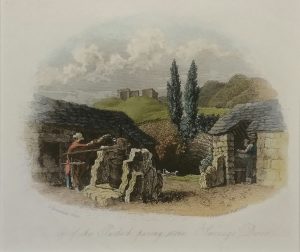 Quarry of the Purbeck paving stone, Swanage