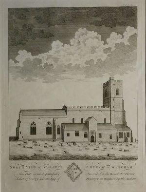 North View of St. Mary's Church, Wareham