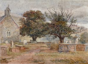 Churchyard at Bettws-y-Coed , North Wales