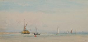 Hay Barges in Folly Bay