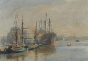 Unloading, Waterford Harbour, Eire