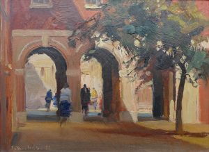 Summer Light, Pump Court, Middle Temple