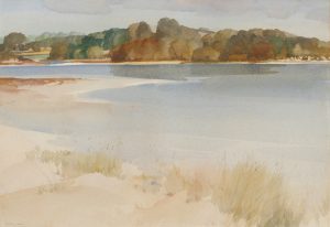 September Morning, Court Barn, Birdham, Chichester Channel, Sussex