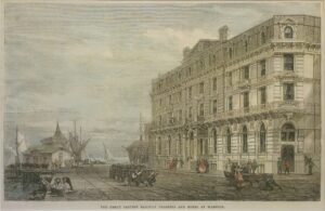 The Great Eastern Railway Terminus & Hotel at Harwich