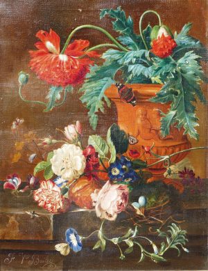 Still Life, Flowers in an Urn