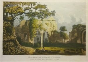Interior of Goodrich Castle