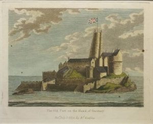 The Old Fort on the Island of Guernsey
