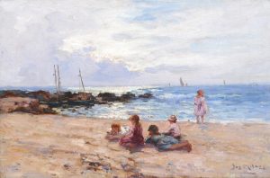 Children on the Seashore
