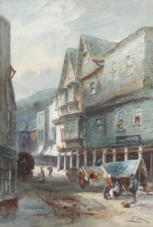 The Butterwalk, Dartmouth, Devon