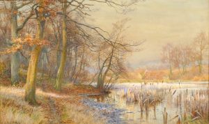 Tranquil Lake Scene