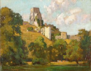 Corfe castle, Dorset