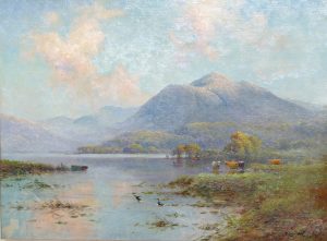 Loch Vanachar, near Stirling, Scotland