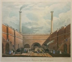 Entrance of the Railway at Edge Hill, Liverpool