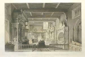 Interior of Bottesford Church