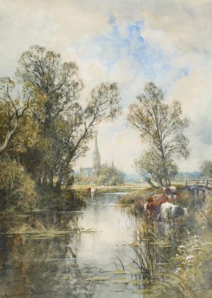 A View near Salisbury, Wiltshire