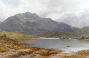 Benvenue from Loch Achray , Scotland