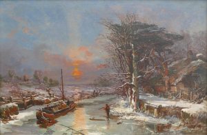 A Winter Sunset