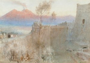 Vesuvius (from Castel dell`Ovo) Italy