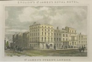 St. James's Royal Hotel, st. James's Street, London