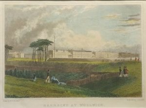 Barracks at Woolwich