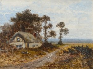 Cottage on a Country Road