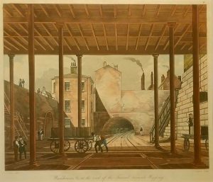 Warehouses Etc. at the end of the Tunnel towards Wapping, Liverpool
