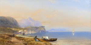 View of an Italian Lake