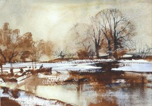 A Mere in Winter
