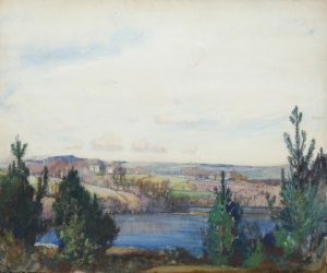 The Ploughland above Looe Pool, Helston, Cornwall