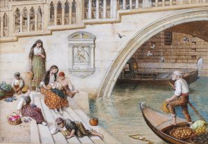 Shrine near the Ducal Palace, Venice, Italy