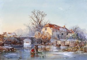 Rural Winter Scene