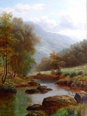 On The Dove, Dovedale, Derbyshire