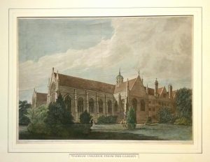 Wadham College, from the Garden, Oxford University