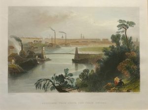 Aberdeen from above the Chain Bridge