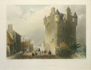 Castle of Maybole, Ayrshire