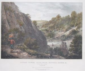 Dundry Tower, Leigh Wood, Hotwell House etc from the Zigzag, Clifton, Bristol