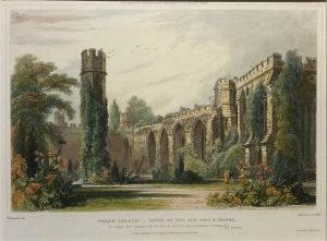 Wells Palace - Ruins of the of the old hall and chapel