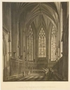 Interior of the East End of Lichfield Cathedral