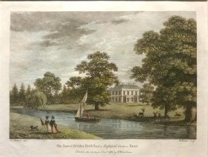 The Seat of Sir John Elvil Bart at Englefield Green