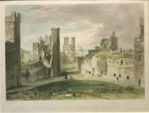 Interior of Caernarvon Castle