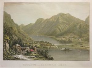 Snowdon from Llanberis Lakes