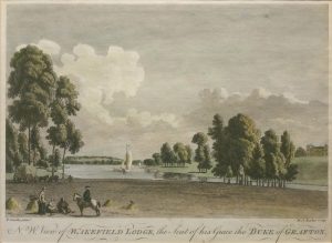 North West View Wakefield Lodge, the Seat of His Grace the Duke of Grafton