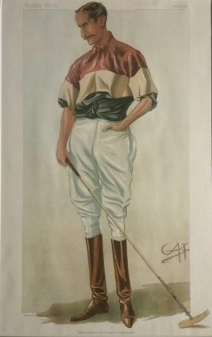 "Descended from Edward Longshanks", Polo