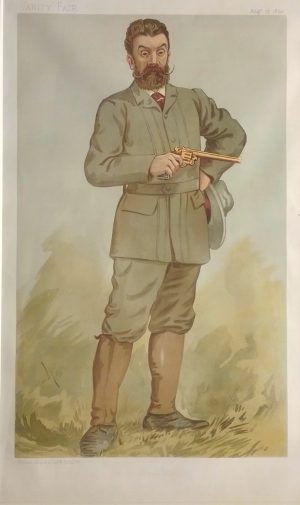 The Record Revolver Shot, Walter W. Winans