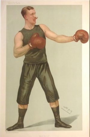 Hard Hitter (Capt E Johnstone) boxing